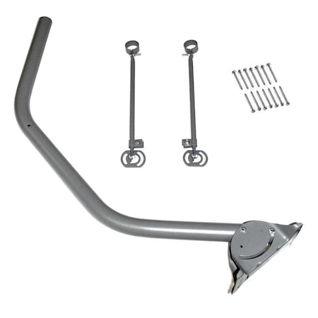 Upgrade 5 x 7.08 in. Slim Line Under Eave Mount 50A08B09C04, 4PK UP2568724